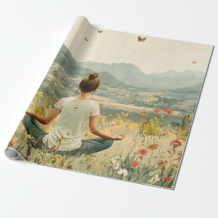 Papel De Regalo Meditación Serena al Amanecer (6)
