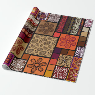 Papel De Regalo Mega conjunto creativo de patrones sin costura ins