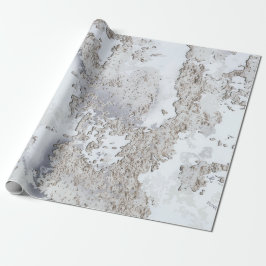 Papel De Regalo Mejor Camo de Caza de Nieve Camo