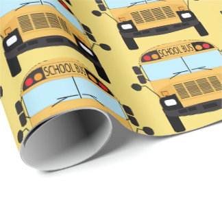 Papel De Regalo Mejor Conductor de Autobuses Escolares Gracias Reg