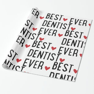 Papel De Regalo Mejor dentista de la historia