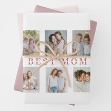Papel de Regalo Mejor Mamá | Fotos Personalizadas