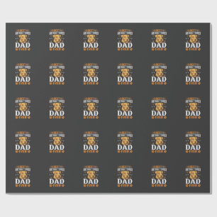 Papel De Regalo Mejor padre de Airedale Terrier de todos los tiemp