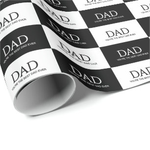 Papel De Regalo Mejor Papá del Mundo Día del Padre 
