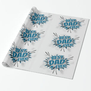 Papel De Regalo Mejor Papá Nunca