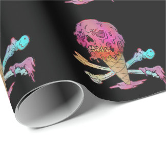 Papel De Regalo Melancolía de crema de hielo