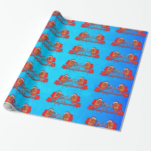Papel De Regalo Mele Kalikimaka Tiki