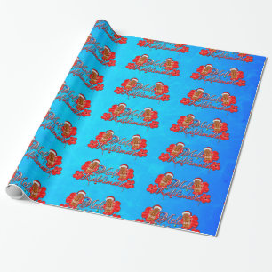 Papel De Regalo Mele Kalikimaka Tiki