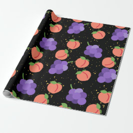 Papel De Regalo melocotón, estampado de melocotón