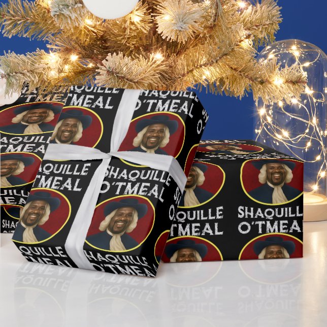 Papel De Regalo Meme divertido de Shaquille Oatharé (Vacaciones)