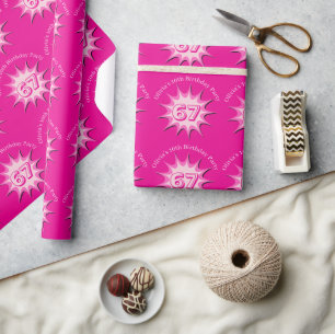 Papel De Regalo Meme personalizado rosa 67 