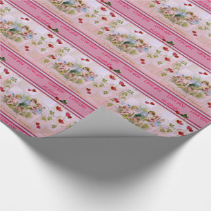 Papel De Regalo Mensaje de San Valentín te encanta siempre envolve