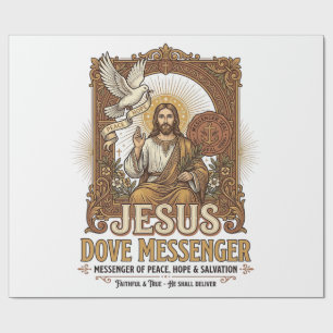 Papel De Regalo Mensajero de Jesús Paloma Mensajero de Jesús Palom