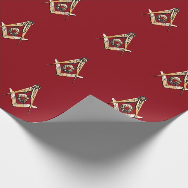 Papel De Regalo Mentes masónicas (amarillentas) (Esquina)