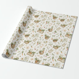 Papel De Regalo Mercado de Agricultores de Producción Local Baby 