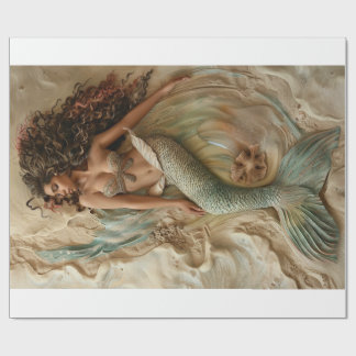 Papel De Regalo Mermaid Lyfe4