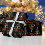 Papel De Regalo Merry Christmas GOAT LOVER'S GIFTWRAP Xmas TREE<br><div class="desc">Papel de envolvimiento de regalo de cabra para Navidades - Adorable árbol de Navidad adornado con toneladas de cabras juguetonas seguro que hace feliz a cualquier amante de la cabra - Navidades de cabra REGALOS para los amantes de la cabra - Obra de arte original de GetYerGoat.com AKA cabra</div>