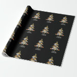 Papel De Regalo Merry Christmas Library Tree Cute Book Lover Libra<br><div class="desc">Este es un gran regalo de Navidades. A tu familia,  amigos o niños les encantará este regalo después de que se lo des. Deseándote a ti y a tu familia y amigos una Feliz Navidad.</div>