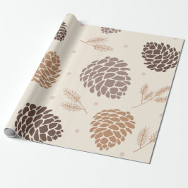 Papel De Regalo Merry ChristMass maíz de pino Sale del árbol Botán