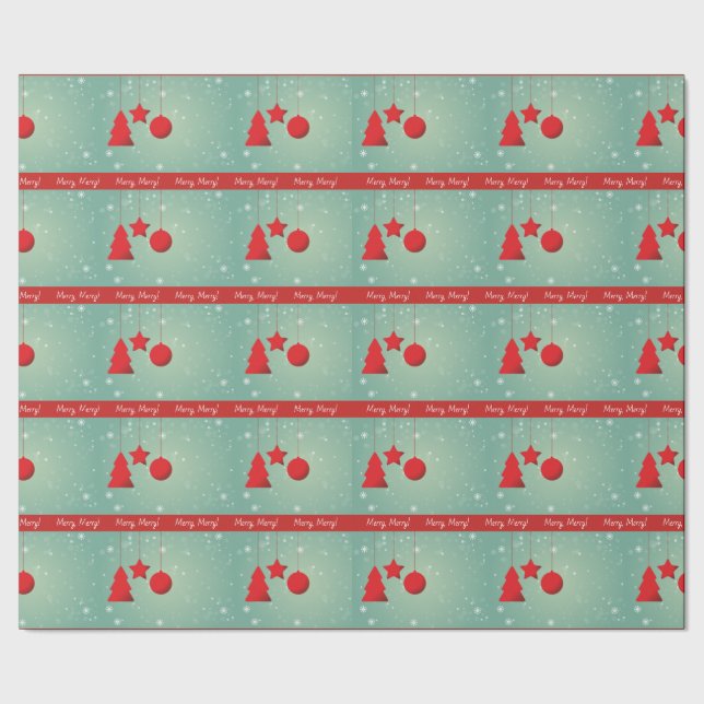 Papel De Regalo ¡Merry, Merry! (Costura)