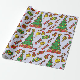 Papel De Regalo Merry y Bright