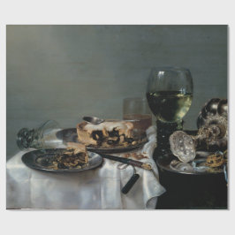 Papel De Regalo Mesa de desayuno con la empanada de Blackberry por