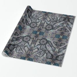 Papel De Regalo Metal vivo gris no 2