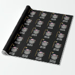 Papel De Regalo Meteor Shower Funny Science Pun Dark BG<br><div class="desc">El Meteor Shower Funny Science Pun cuenta con una roca de meteoros con ducha. Gracioso regalo de Pun para la familia y amigos que aman los lindos juegos de palabras de ciencia.</div>