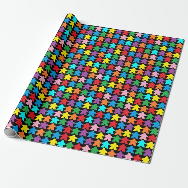 Papel De Regalo Métodos multicolores (Desenrollado)