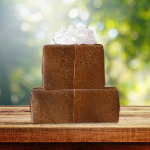 Papel De Regalo Mezcla ante de cuero falso