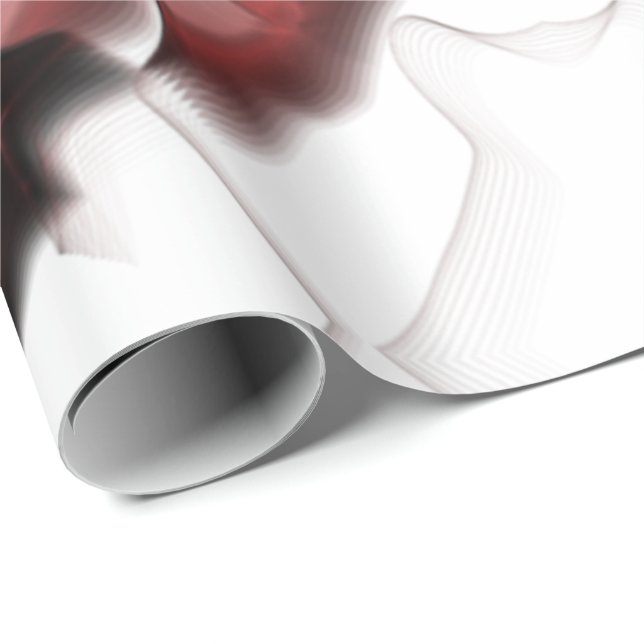 Papel De Regalo Mezcla de niebla parda y esculpida (Esquina del rollo)