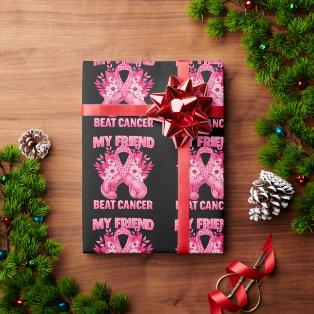 Papel De Regalo Mi amigo venció el cáncer (Regalo de vacaciones)