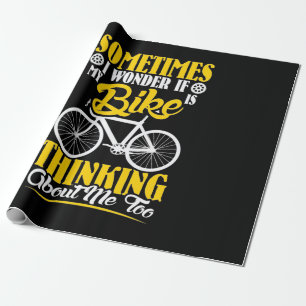 Papel De Regalo Mi bicicleta pensando en mí