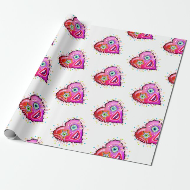 PAPEL DE REGALO MI CORAZÓN SE ACERCARÁ (Desenrollado)