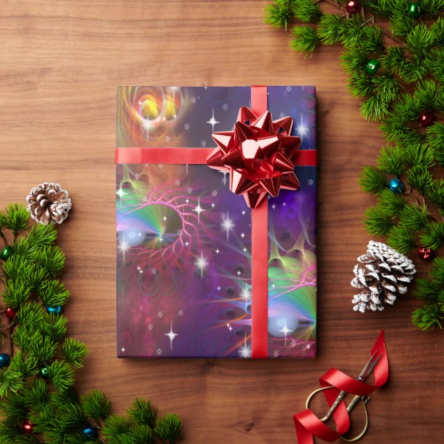 Papel De Regalo Mi glamoroso patrón Funky Disco (Regalo de vacaciones)