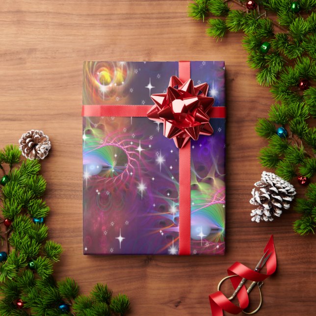 Papel De Regalo Mi glamoroso patrón Funky Disco (Regalo de vacaciones)