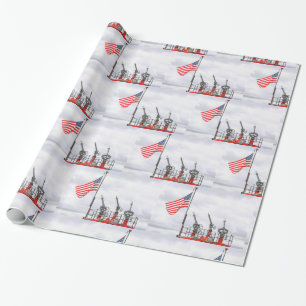 Papel De Regalo Mi Homenaje A Los Bomberos Marítimos