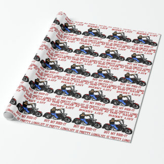Papel De Regalo Mi Lista De Bicicletas Es Larga