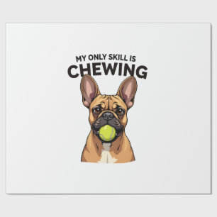Papel De Regalo Mi única habilidad es masticar pelotas de tenis de