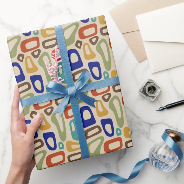 Papel De Regalo Mid Century (Regalar)