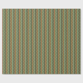 Papel De Regalo Mid-Century Modern Retro Stripe Pattern