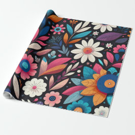 Papel De Regalo Midnight Garden