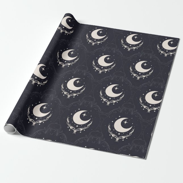 Papel De Regalo Midnight Serenade (Desenrollado)