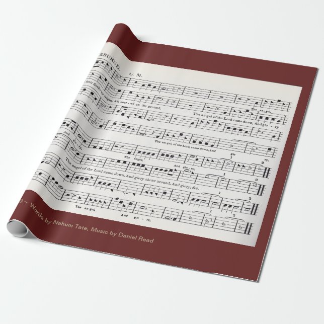 Papel De Regalo "Mientras que los pastores miraron a sus (Desenrollado)