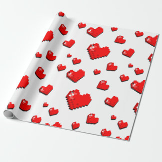 Papel De Regalo Mikitiez el amor egoísta del corazón rosado june g