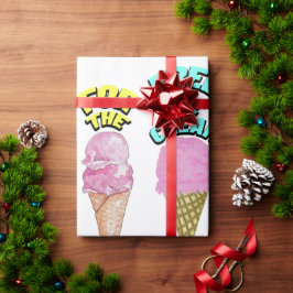 Papel De Regalo Mikitiez icecream fiesta favorita el verano
