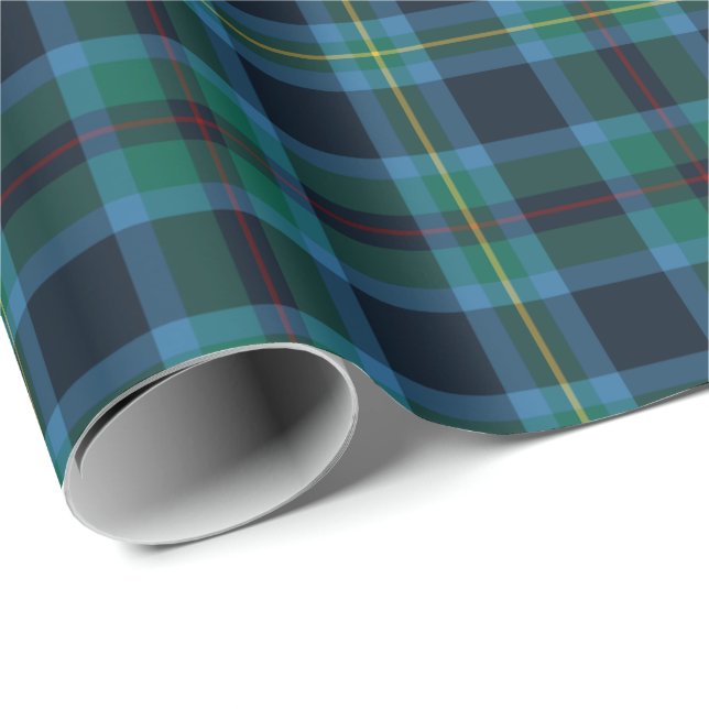 Papel De Regalo Miller Clan Tartan (Esquina del rollo)