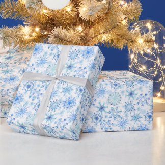 Papel De Regalo Millones de copos de nieve