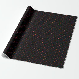 Papel De Regalo Mini puntos de polka negro y múltiple 02