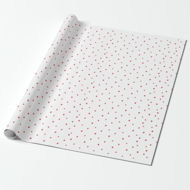 Papel De Regalo Mini Strawberry (Desenrollado)